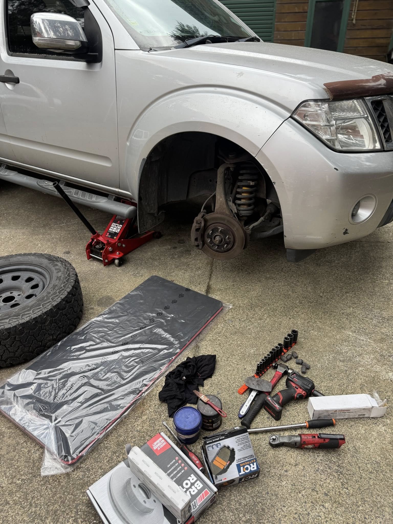 Brake Replacement: Nissan Navara