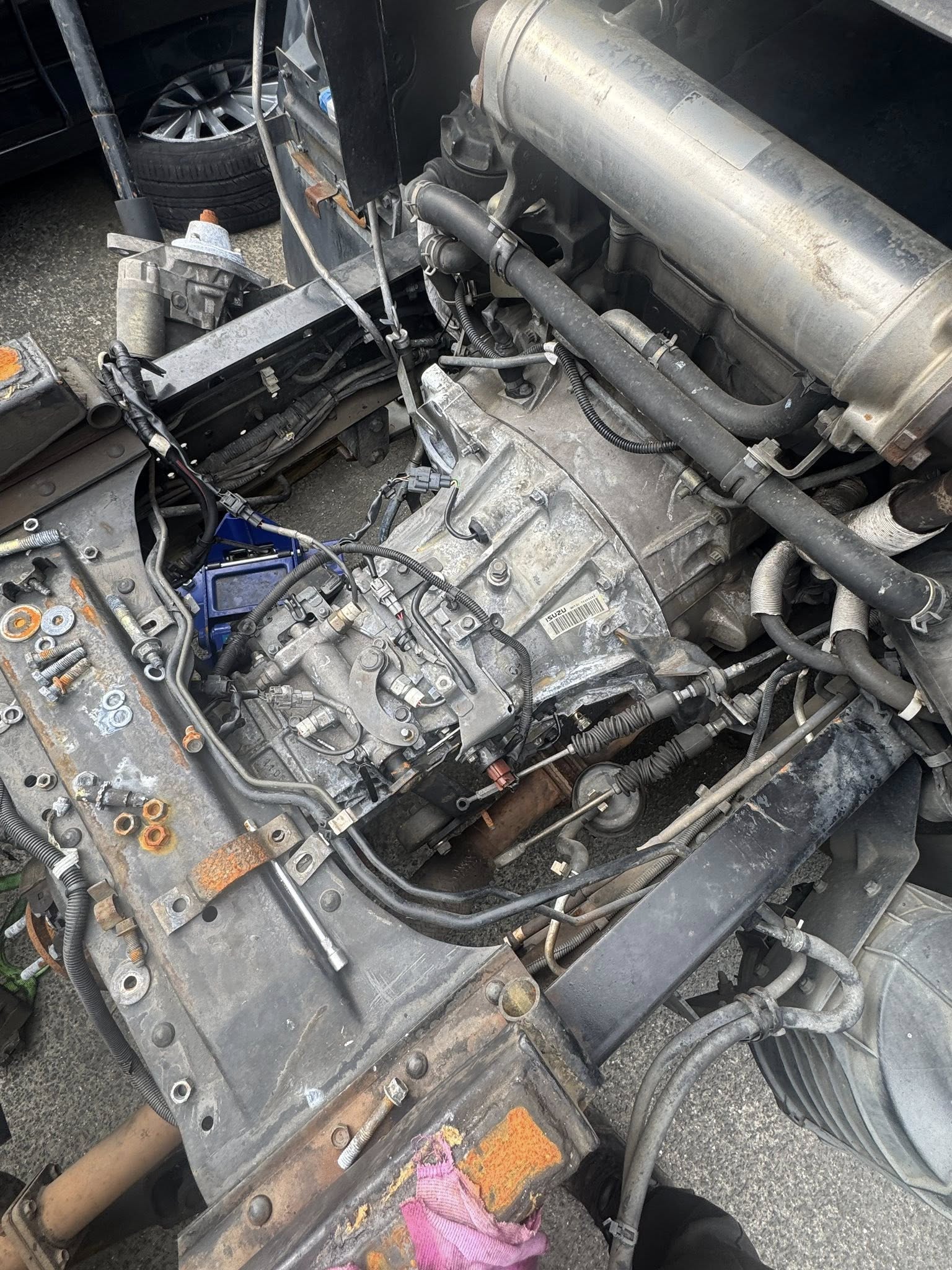 Engine & Gearbox Removal
