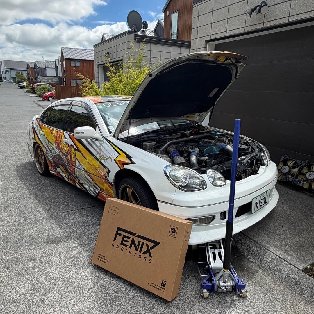 Radiator Replacement: Lexus IS